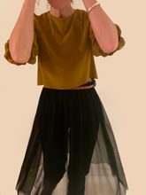 Load image into Gallery viewer, THE TULI in black cotton